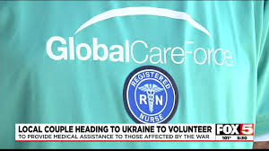 Las Vegas area couple volunteering medical services in Ukraine