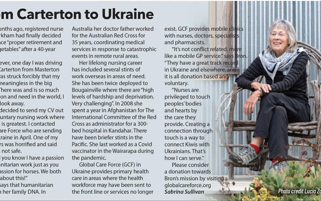 From Carterton to Ukraine